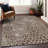 Premium Machine Washable Prisco Brown Rug-1330823157