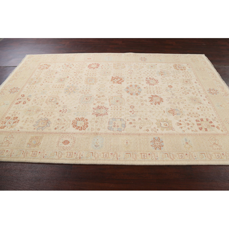 Tapis en laine Peshawar Chobi noué à la main 6 x 10