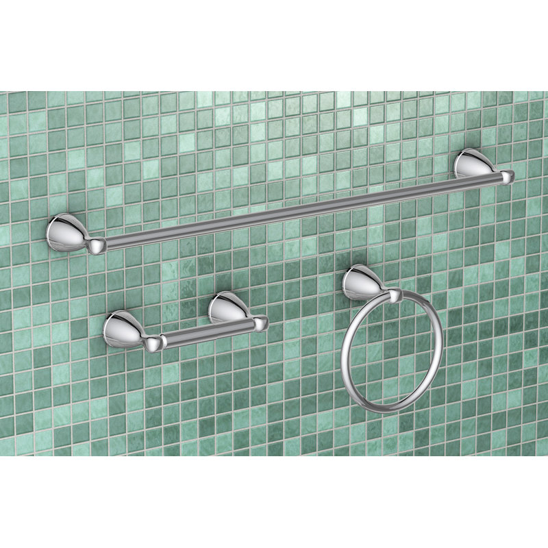Ensemble de quincaillerie de salle de bain 3 pièces, Chrome