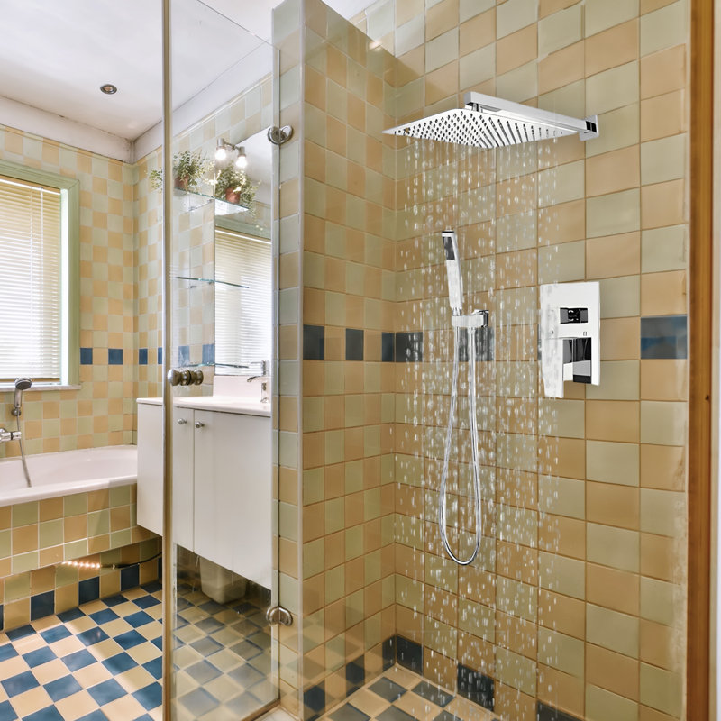 Douche à pluie Rain, Chrome