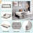 Elifsu Upholstered Velvet Daybed with Trundle Bed-1972351919