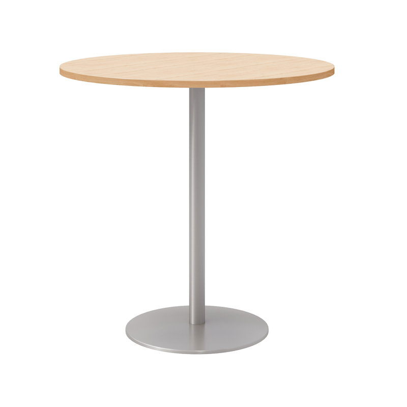 Table ronde à piédestal, Érable, H 42 po x L 42 po x l 42 po