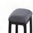 Fabric Weathered Espresso Counter Height Stool
