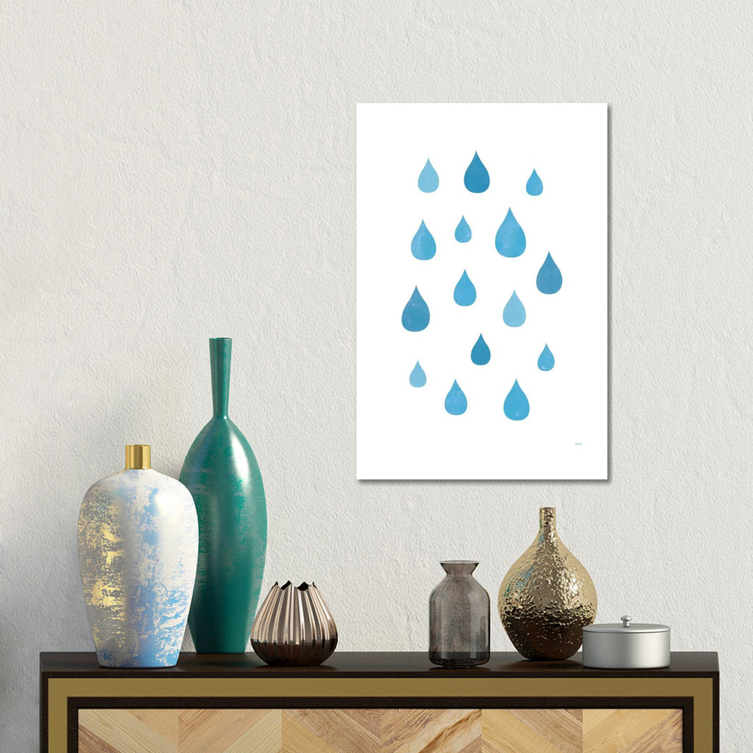 Rain von TomasDesign - Galerie-verpackte Leinwand Giclée