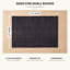 Tapis campagnard en jute et coton Colston-1690053897