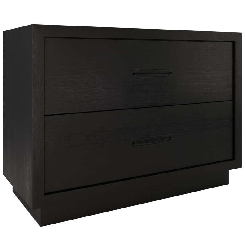 Avalon Two-Drawer Single Bath Vanity, Classic Black, 48", Matte Black