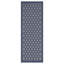 Pavillon de jardin bleu 7 pi 10 po X 10 pi 3 po Tapis intérieur / extérieur-81312944