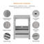 Ensemble de meuble-lavabo simple 24 "avec miroir-1307729381-1339651961
