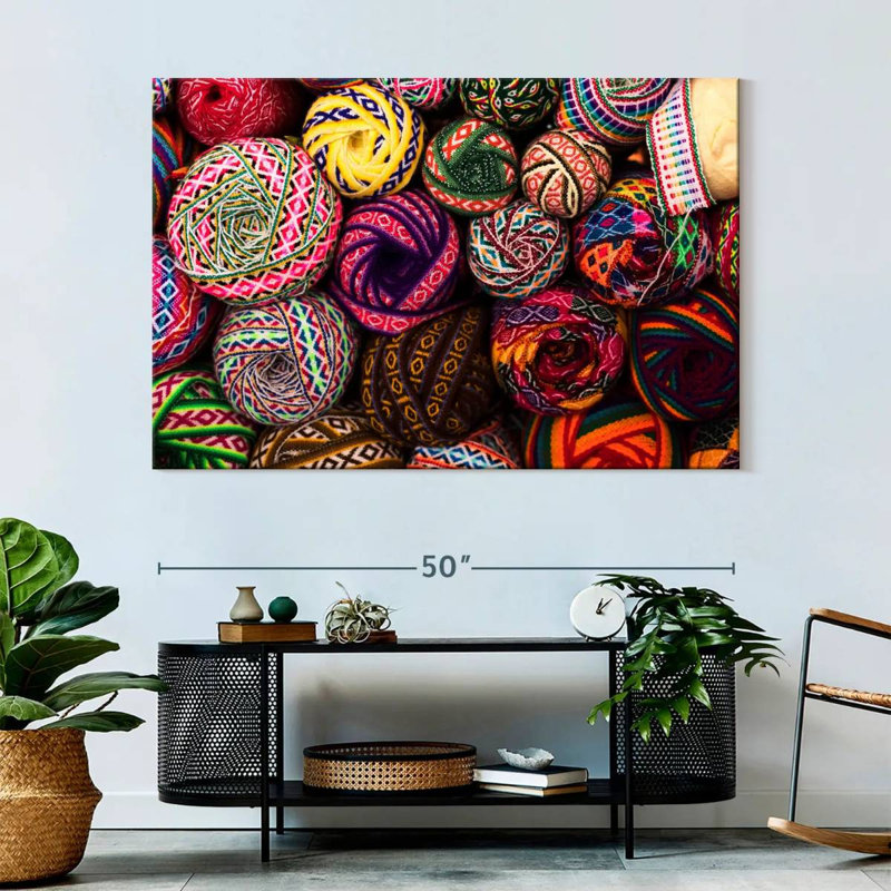Creative Peruvian Laces, 34" H x 51" W
