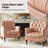 Annja 32" W Tufted Genuine Leather Armchair-121845631