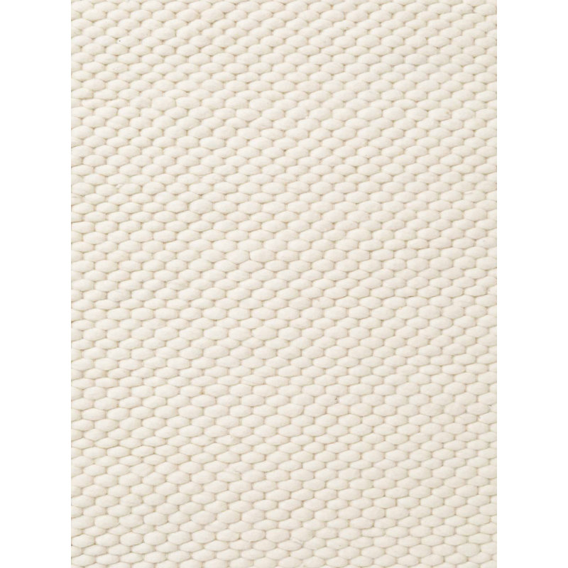Lyon Wool Hand Woven Area Rug, Beige, Rectangle 140 x 200 cm