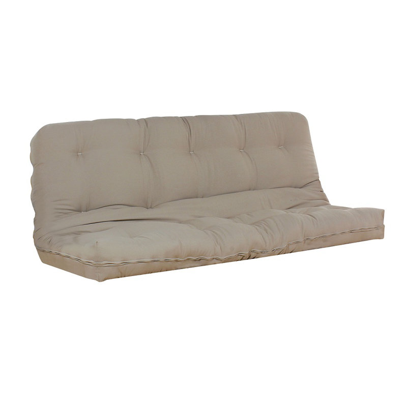 Matelas de futon double Nabila, 8", Kaki