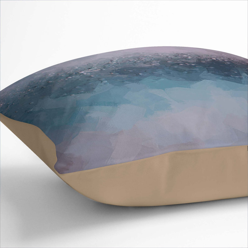 Square Throw Cushion, Stone, 55cm H x 55cm W x 20cm D