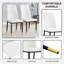 Ensemble de 6 chaises de salle à manger à dossier haut Comfort