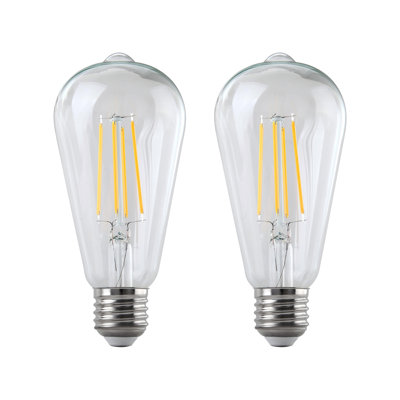 6 W ST58 E26/Medium (Standard) 2700 K LED Smart Bulb