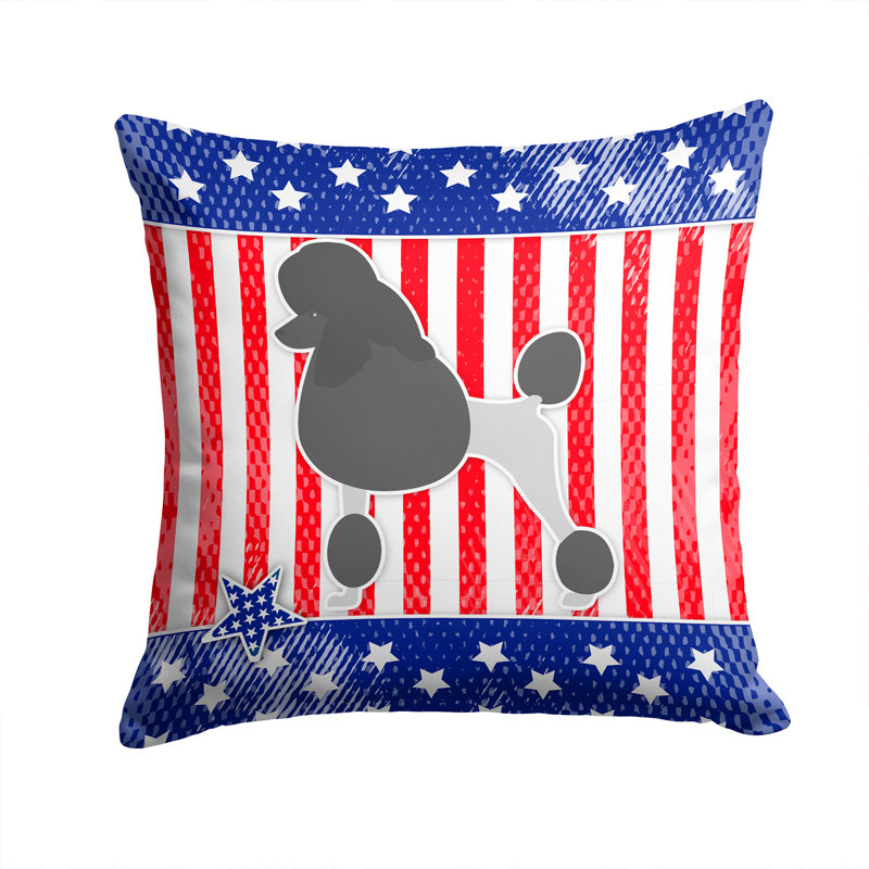 Coussin intérieur/extérieur Patriotic, H 14 po x l 14 po x P 3 po