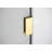 Halo 51 in. x 58 in. Fully Frameless Glass Hinge Bathtub Door-88146272