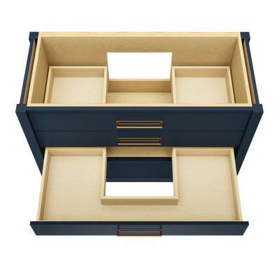 Kiawah Three-Drawer Single Bath Vanity