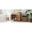 Meuble-lavabo en bois 36 po avec cadre en bois massif