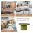 Minerva Modern 32"W Round Coffee Table with Glossy Enamel Finish-309057119