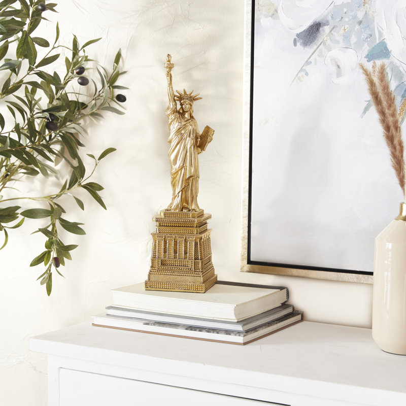 Scenic & Cityscapes Figurines & Sculptures, Gold