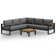 Corsairs 550 - Person Modular Patio Conversation Sets with Cushions