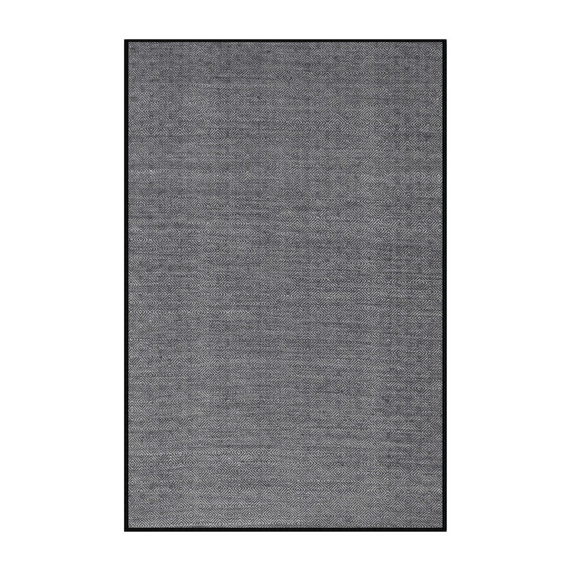 Tapis contemporain gris, Rectangle 2 pi x 5 pi