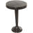 Beardall Aluminum Accent Table with Hammered Design-1490597057