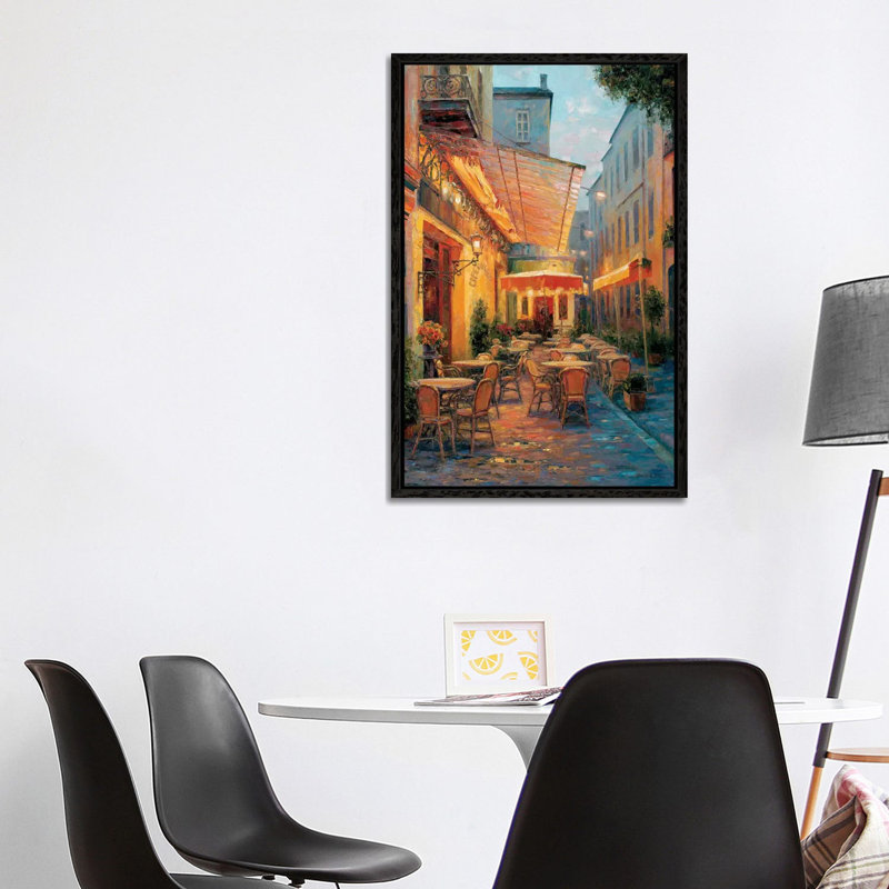 Haixia Liu - Print on Canvas, Black Framed, 66.04 cm H x 45.72 cm W x 4.445 cm D