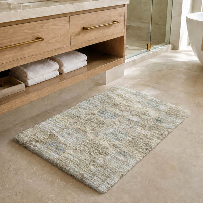 Shag Washable Oriental Indoor Rug