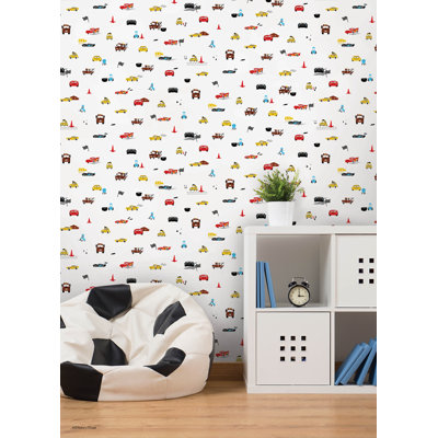 Disney and Pixar Cars Racing Peel and Stick Wallpaper