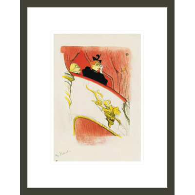 La boîte au masque doré par Henri de Toulouse-Lautrec - Impression sur toile