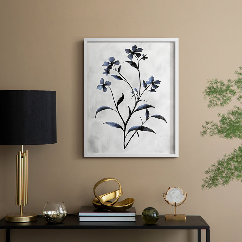 NAUTICAL Series XXXI Framed Print - Solid Wood, 30" H x 24" W, White