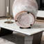 Grand vase en céramique pour la décoration intérieure, vase de ferme fabriqué à la main avec texture de grain horizontal, grand vase central pour fleurs artificielles et décoration de table-1994908776