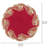 Luxury Round Embroidered Table Doilies of Anyce Collection for Dining Room – Valentines Gifts-311950392