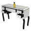 119cm Glass Console Table