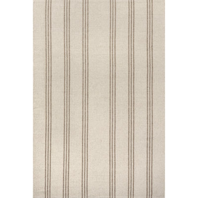 Hawthorn Striped Wool Area Rug