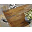 Railway Solid Wood Top Metal Base Dining Table-47816486-47816488