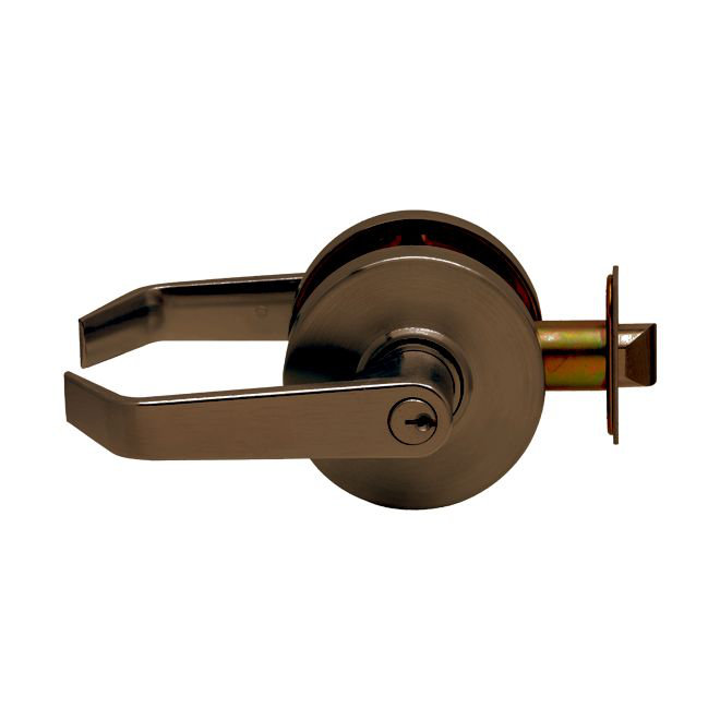 Levier de porte cylindrique embrayable