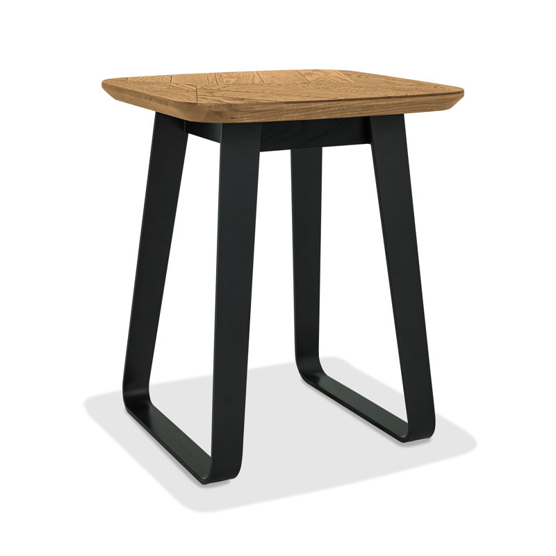 Airla Sled End Table, Oak 