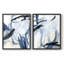 Impression encadrée Indigo Swash I-Premium - prête à être accrochée - aucun clou requis - aucun clou requis-1886989430-1886989429