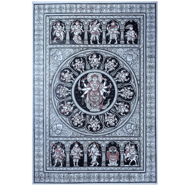 Mahavishnu et ses dix incarnations (Dashavatara)