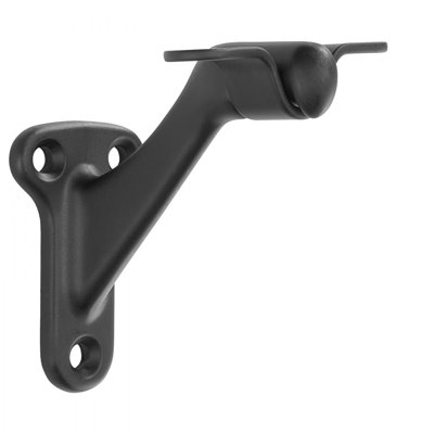 Support de main courante pour escaliers noir mat