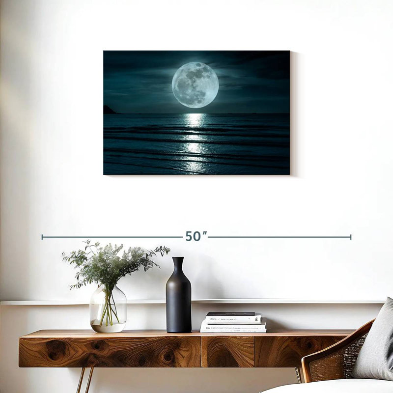 Oberle Big Moon, 20" H x 30" W