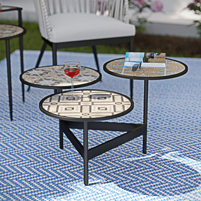 Table de cocktail d'extérieur