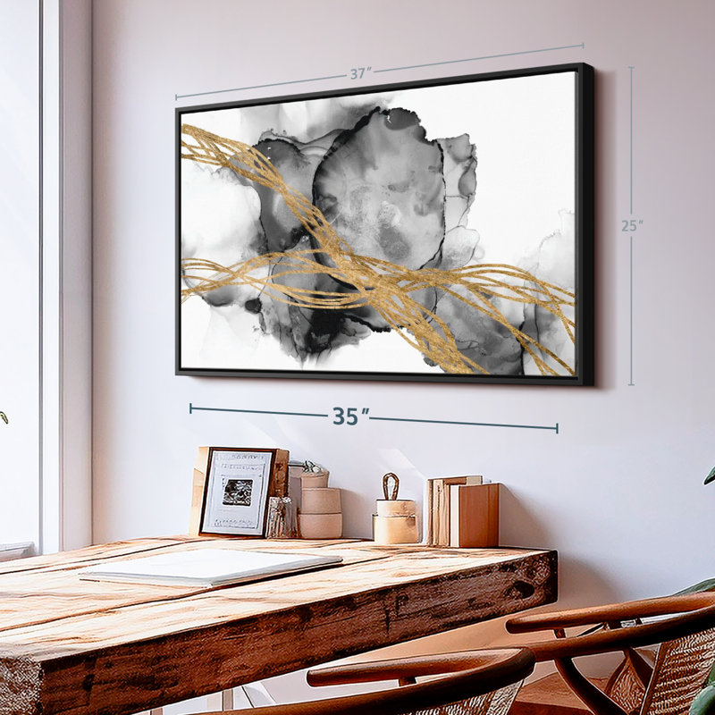 Matrix Undulation I Canvas Print, 25" H x 37" W