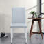 Chaises de salle à manger confortables gris clair de style moderne, parfaites pour la maison
