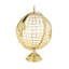 Globe terrestre pivotant en métal