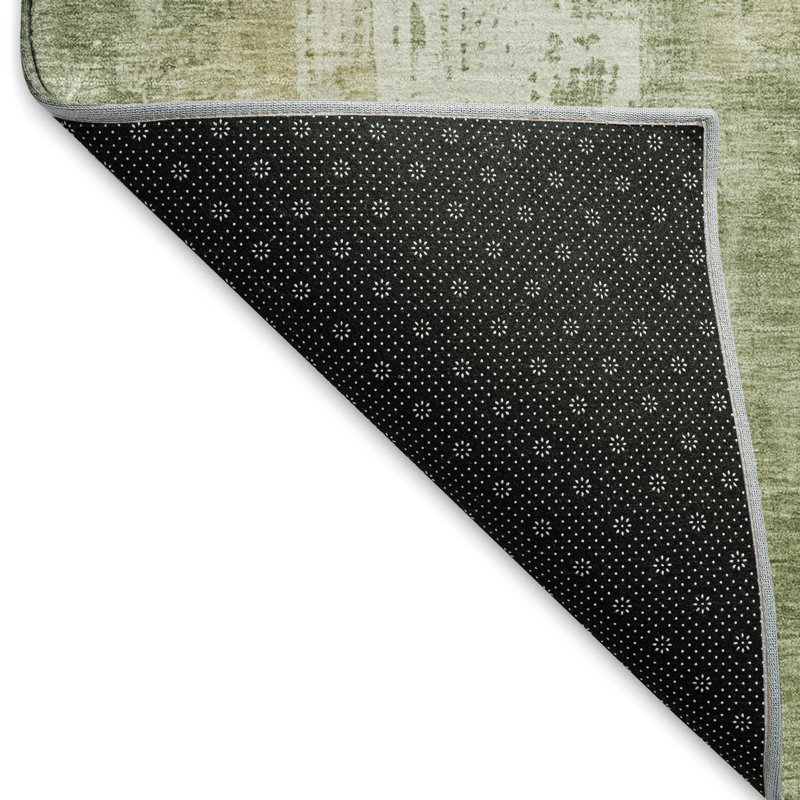 Premium Machine Washable Baford AMF1649 Abstract Rug, Rectangle 10' x 14'