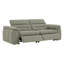 Canapé inclinable électrique Bauhaus Zero-Wall de 89,7 po avec 2 fauteuils inclinables indépendants — Dégagement de 4,25 po-1298026928
